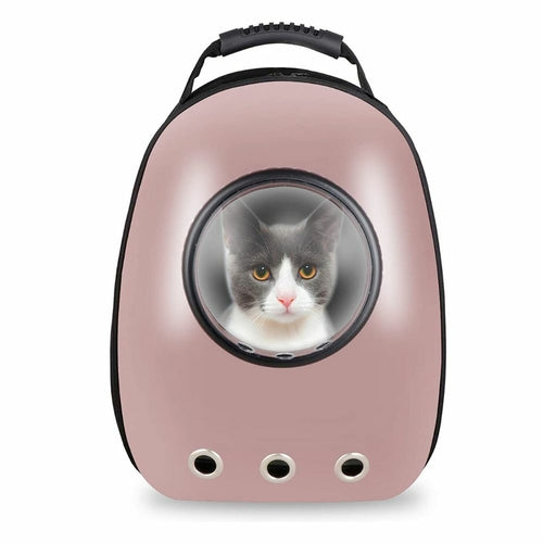 PET HARDSHELL TRAVELING BACKPACK