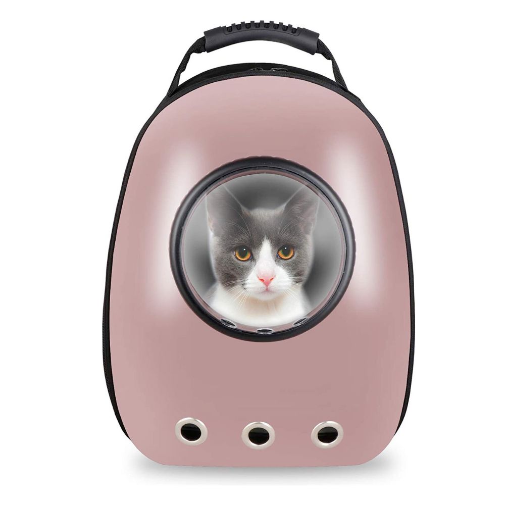 PET HARDSHELL TRAVELING BACKPACK
