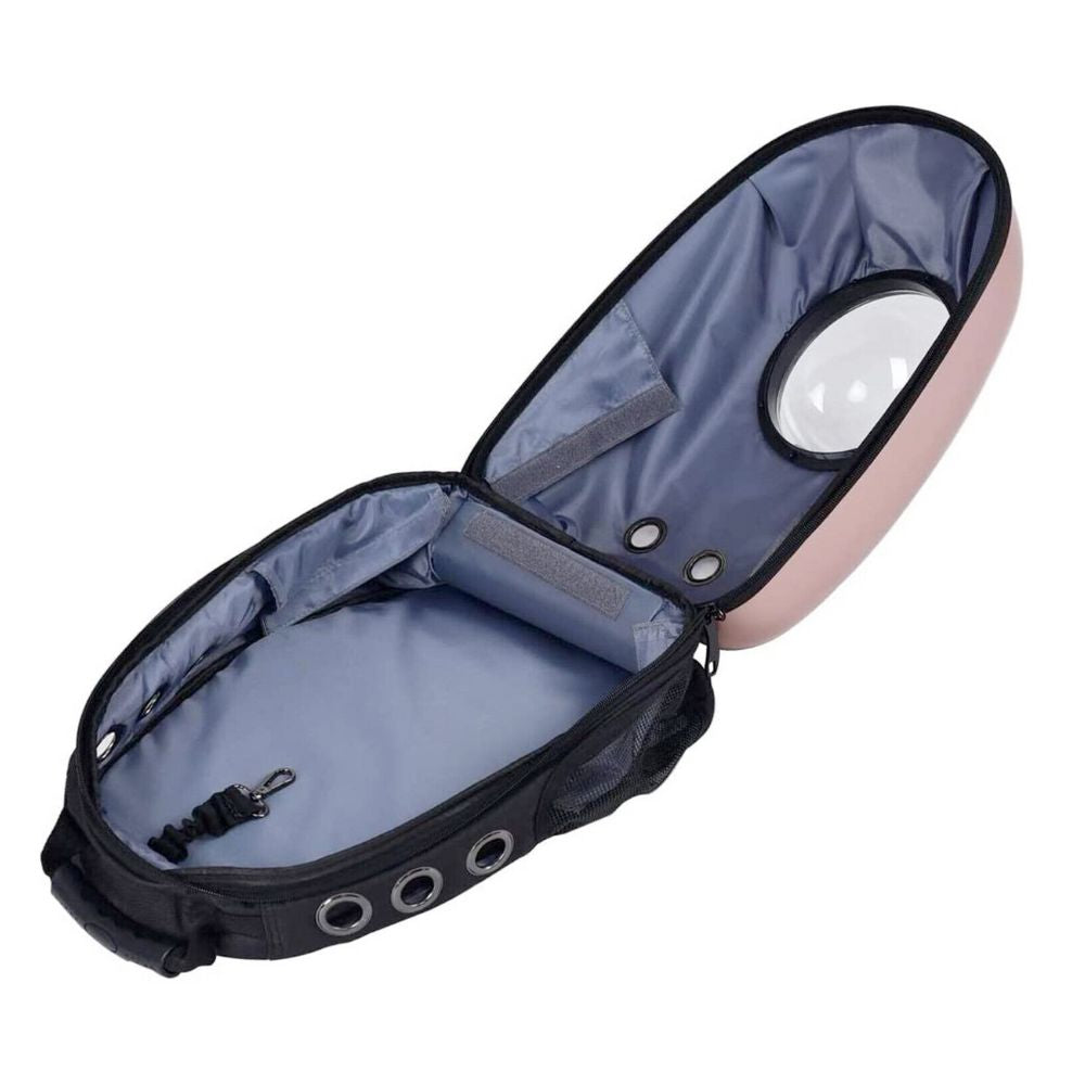 PET HARDSHELL TRAVELING BACKPACK