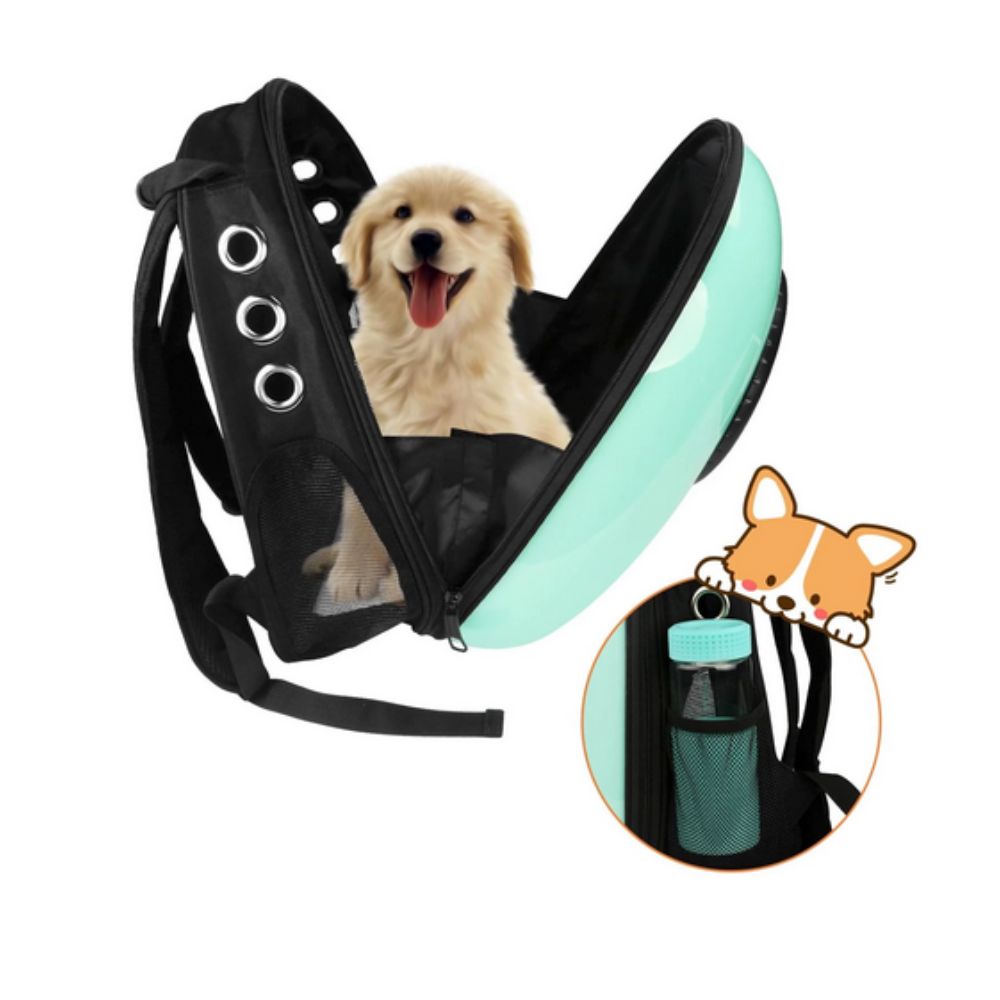 PET HARDSHELL TRAVELING BACKPACK