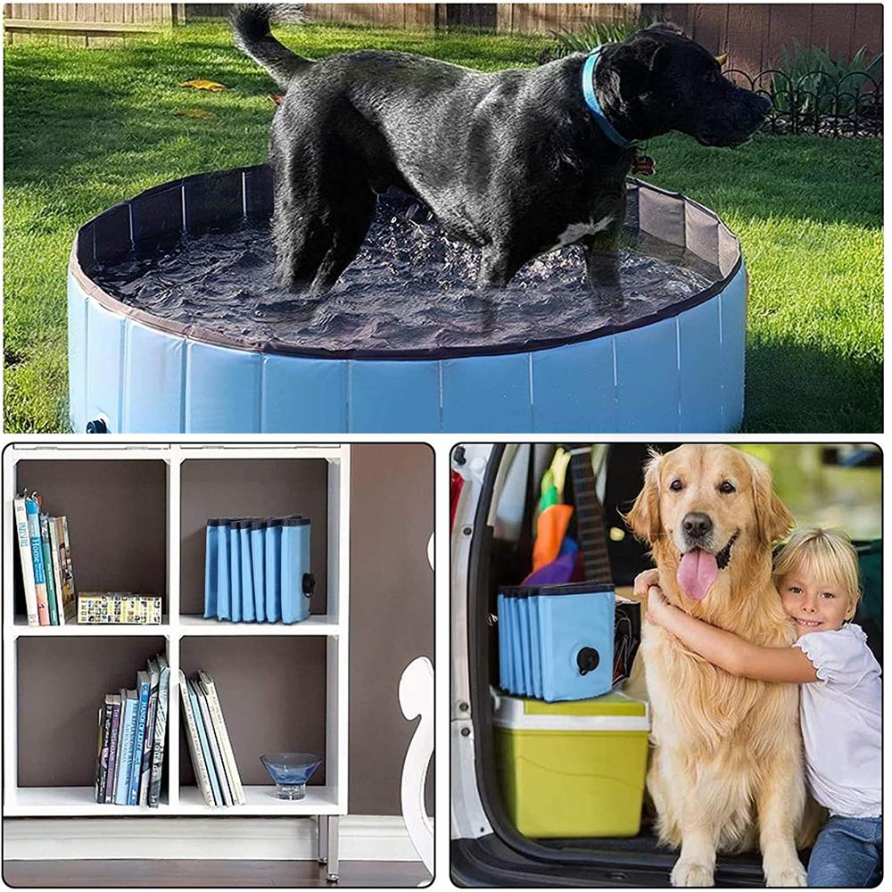 FOLDABLE PET OUTDOOR SWIMMING POOL