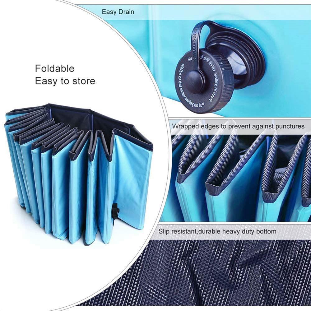 FOLDABLE PET OUTDOOR SWIMMING POOL