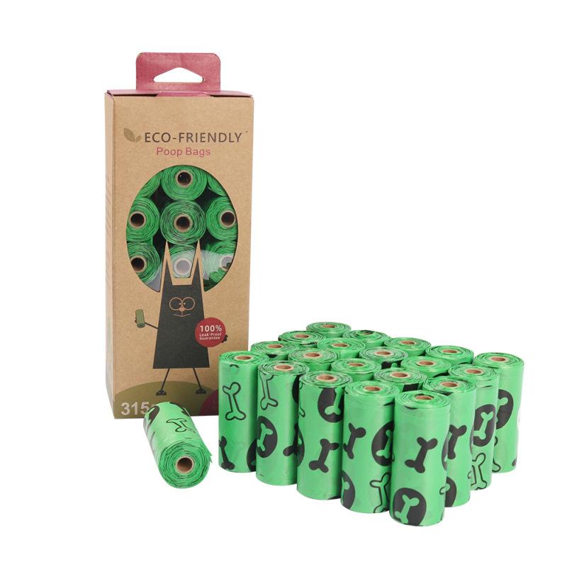 DOG POOP BAGS WITH DISPENSER