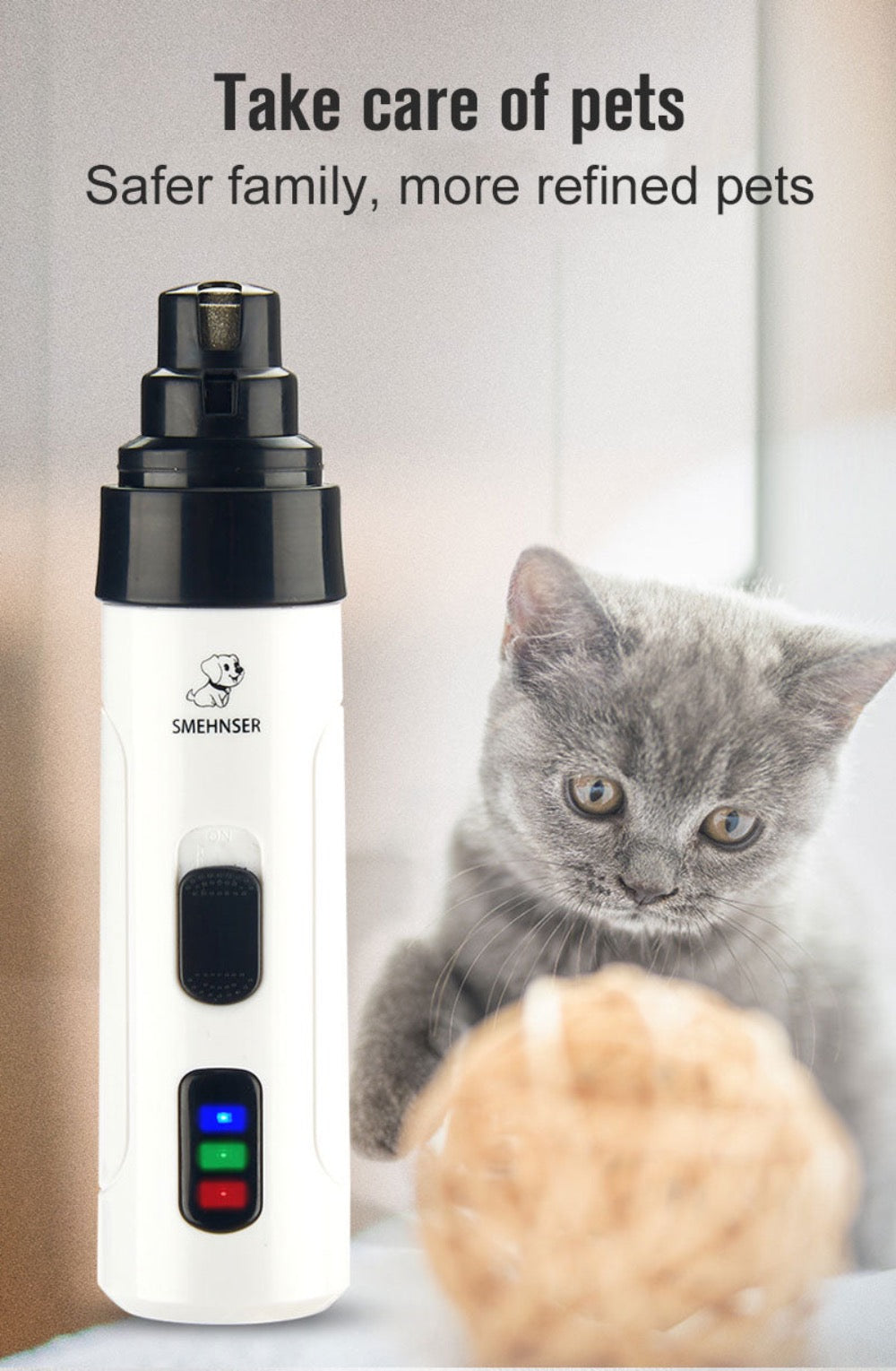 CORDLESS PET NAIL TRIMMERS