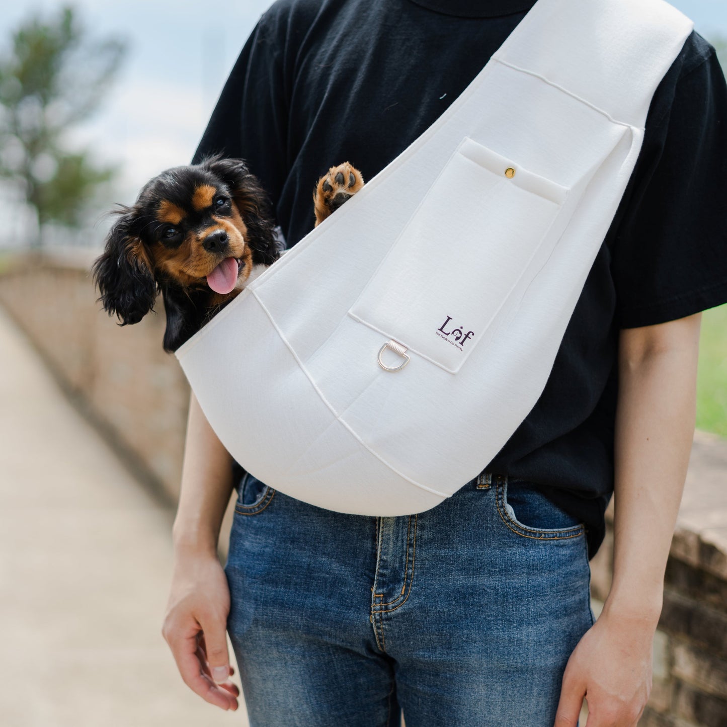 PET SLING CARRIER FOR SMALL DOGS