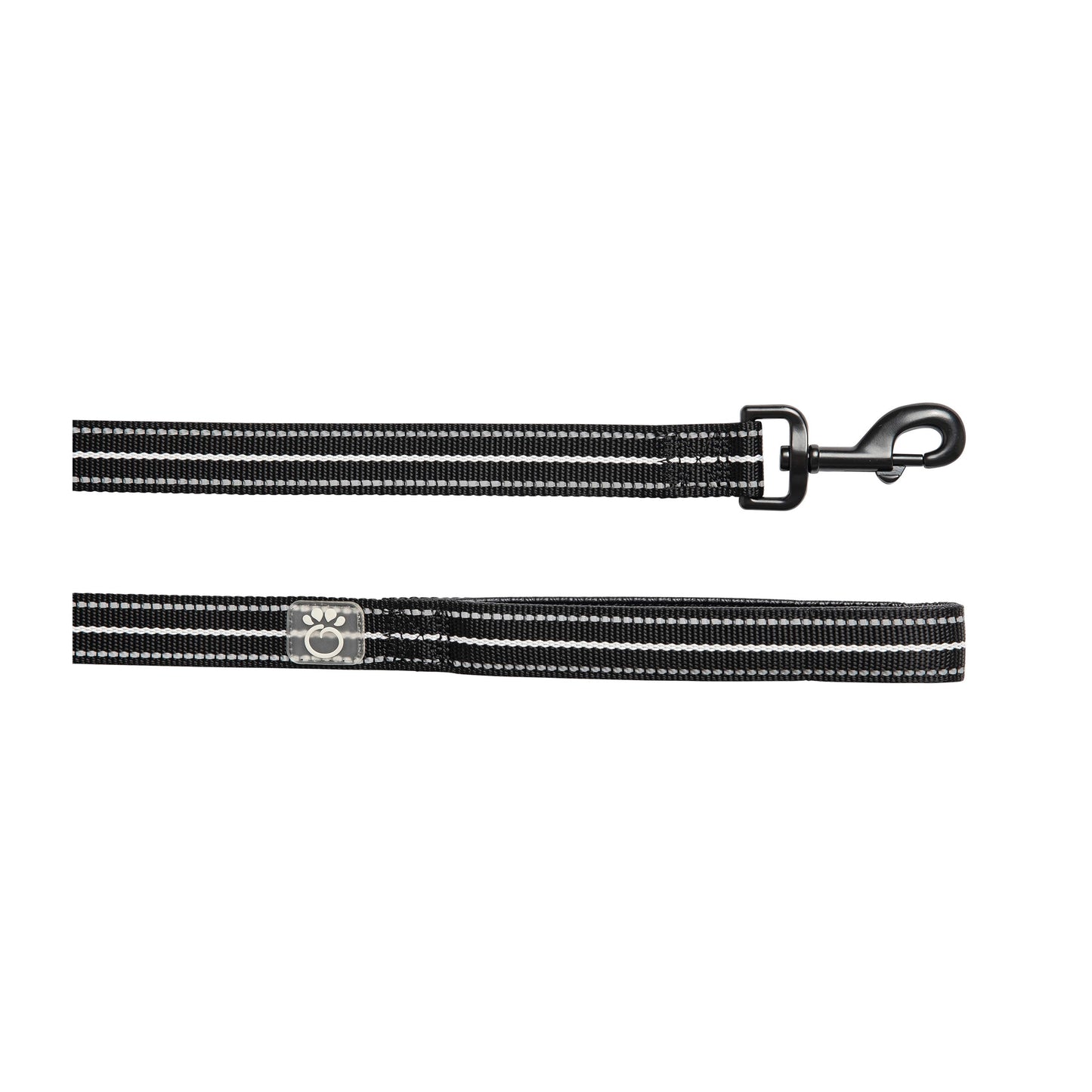 REFLECTIVE DOG LEASH - BLACK