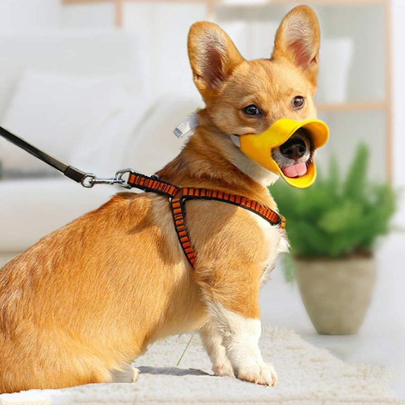 ANTI-BITE SILICONE DUCK MUZZLE