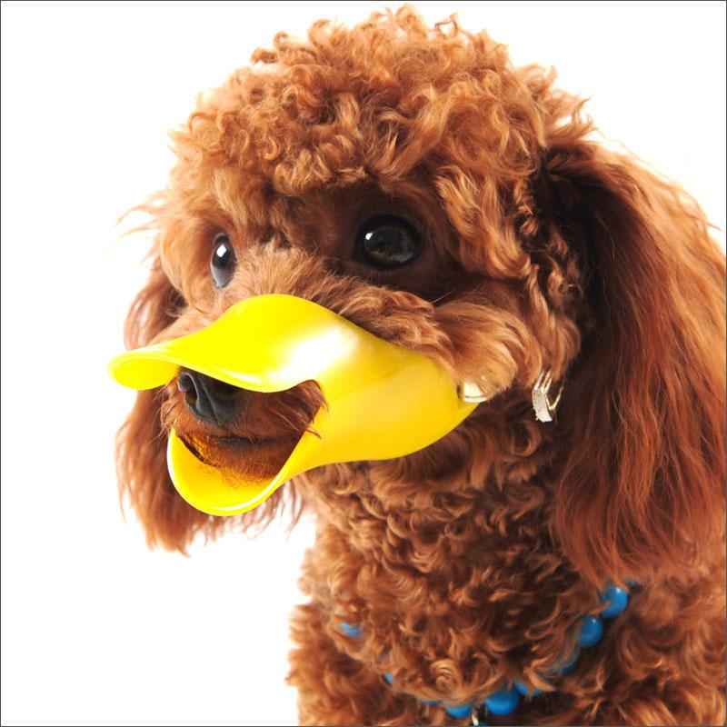 ANTI-BITE SILICONE DUCK MUZZLE
