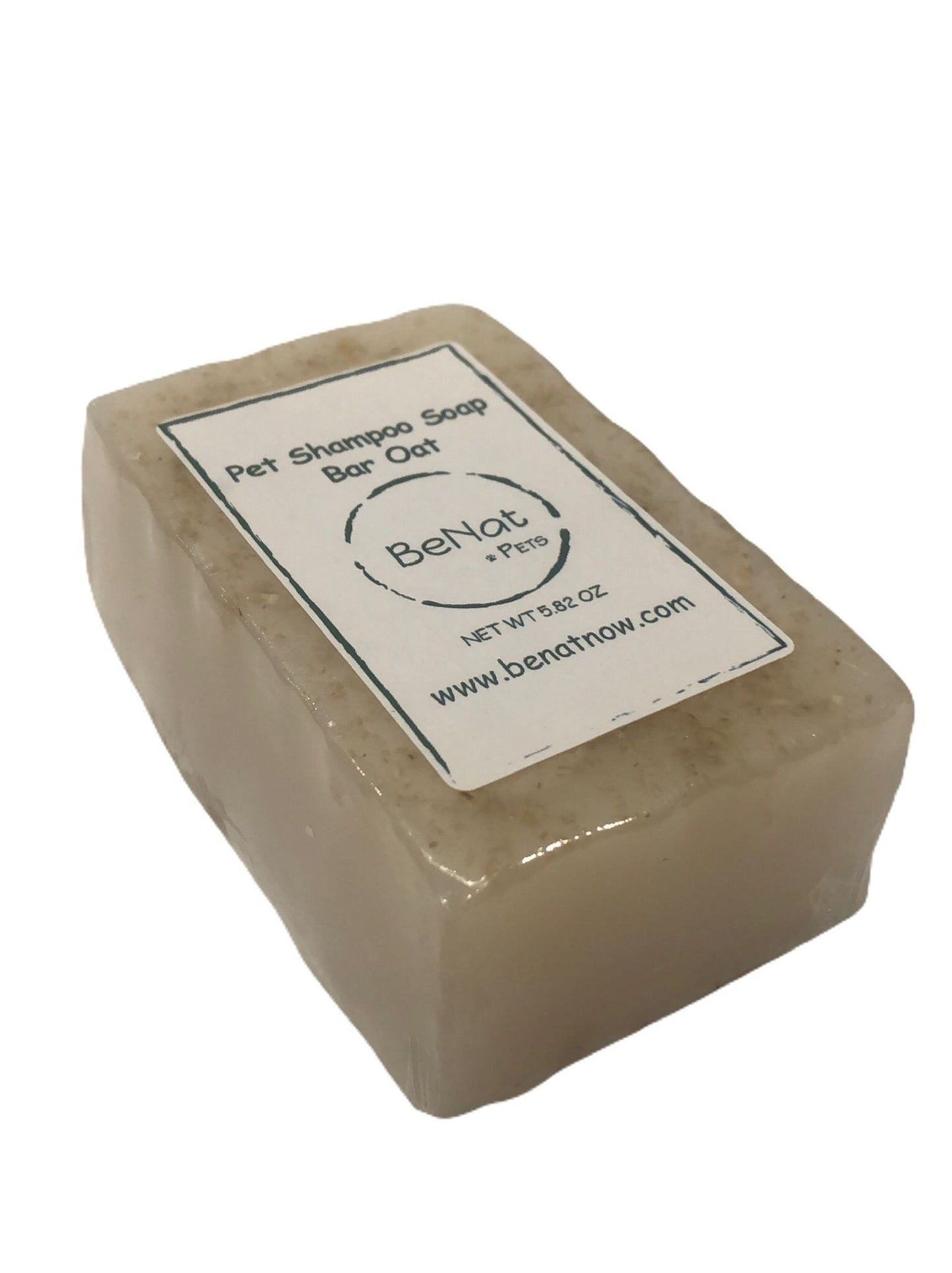 BENAT PETS ALL-NATURAL PET SHAMPOO BAR OAT 5.8 OZ