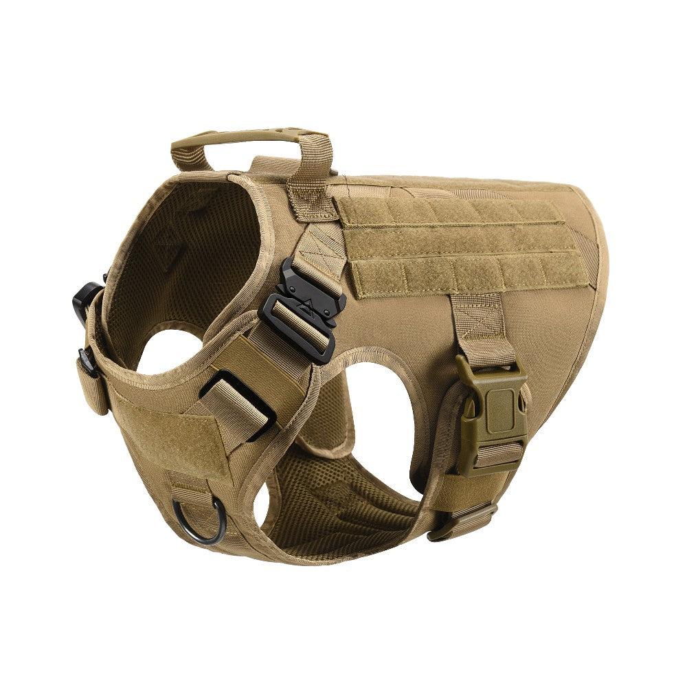 MILITARY DOG TACTICAL HARNESS AND LEASH SET