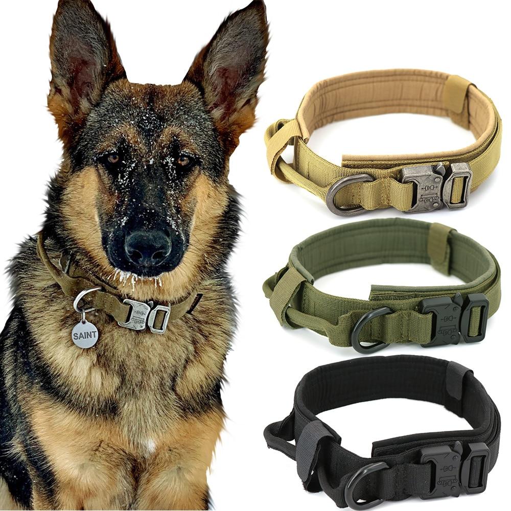 DURABLE MILITARY TACTICAL DOG COLLAR