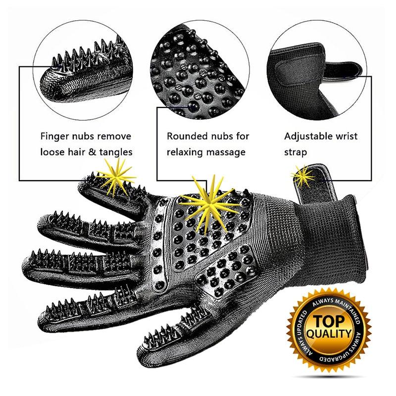 PET GROOMING GLOVES