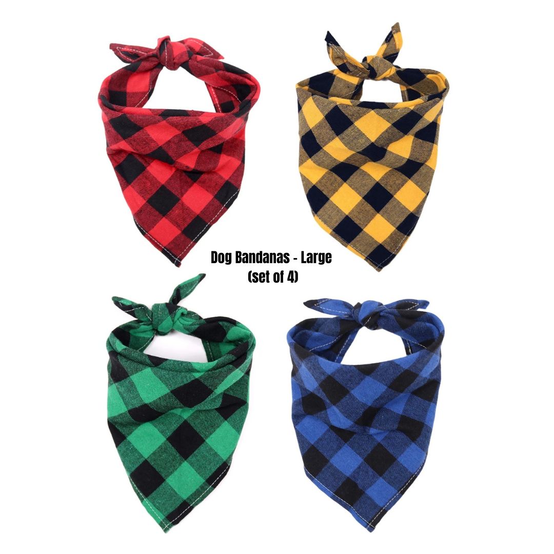 LARGE DOG BANDANAS