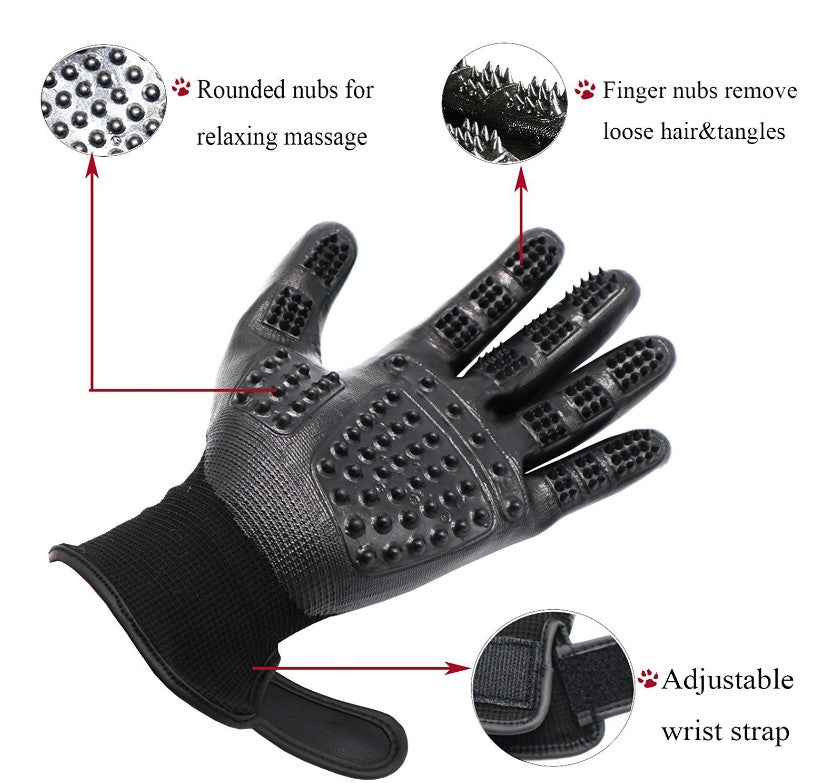 PET GROOMING GLOVES