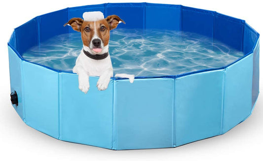FOLDABLE PET OUTDOOR SWIMMING POOL