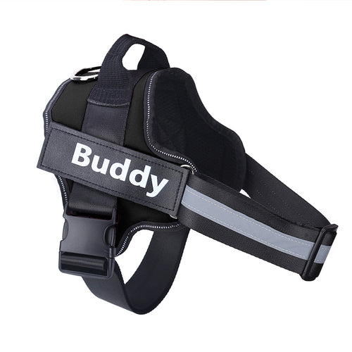 PERSONALIZED NO PULL DOG HARNESS